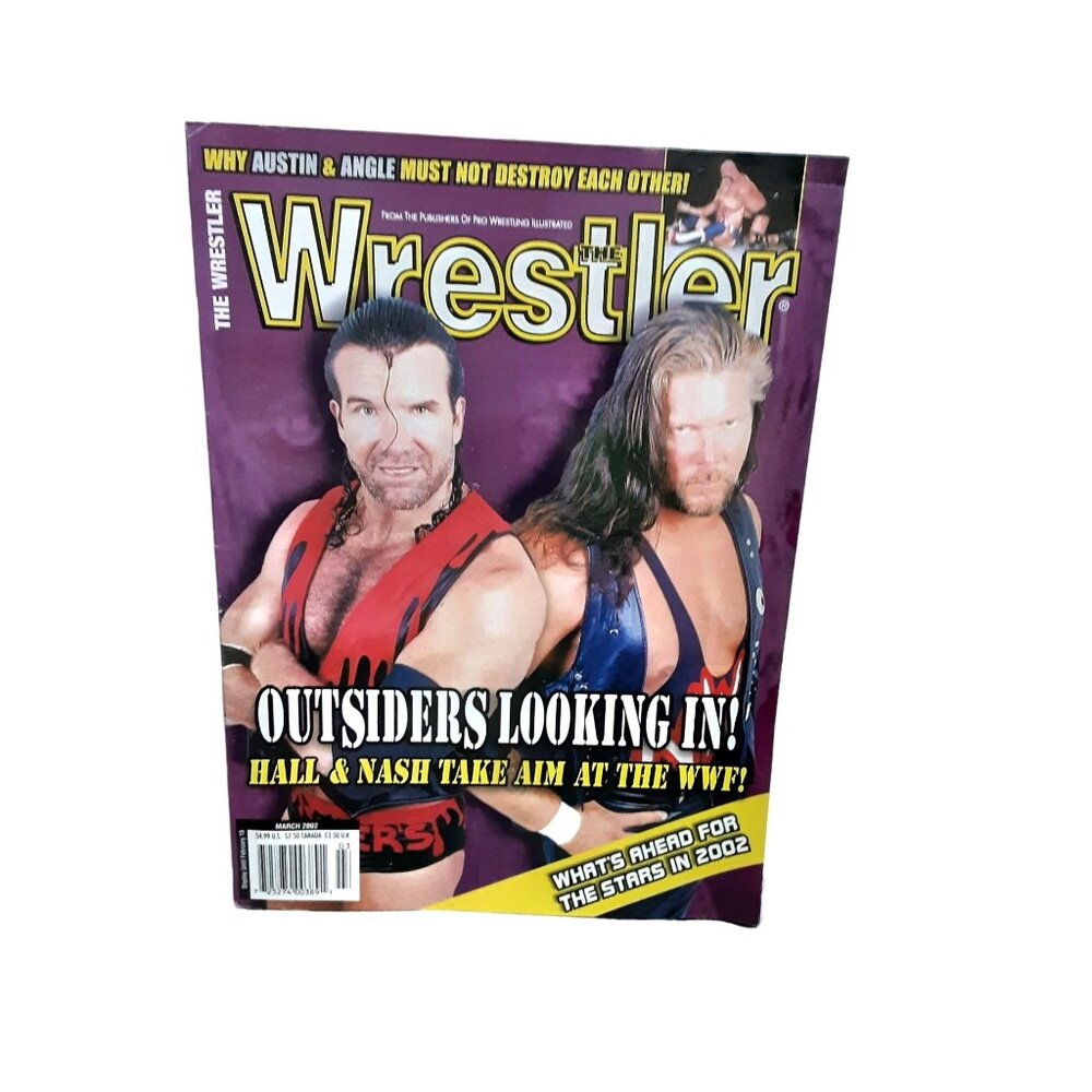 The Wrestler March 2002 Outsiders Hall and Nash Stone Cold Austin WWE NWO